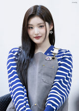 [Hearts2Hearts Yuha Piercing] Coquette Laced Ribbon and Heart Huggies Piercing
