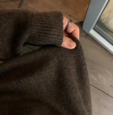 out Soft Cash-like Round Knit