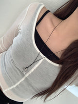 Nomad Ring Leather Necklace