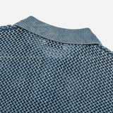 LMN Refell Pigment Washable Collar Short Sleeve Knitwear (5 colors)