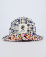 【MADE】Doyoubi Dimanche reversible flower checkered flower bucket hat