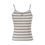 Liora Stripe Ribbon Camisole