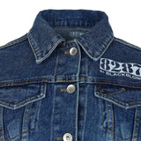 8287 Limitedition Crop Denim Jacket (Blue)