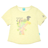 TROLLS シルエットスリムフィットTシャツ - ライトイエロー
