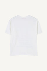 リッチ クラック プリント Tシャツ