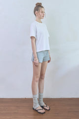 プチ ラブ クロップ Tシャツ [Ivory]