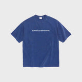 PARADISE PIGMENT TEE - VIOLET BLUE