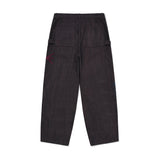 インディアンダブルニーデニムパンツ / Maroon black