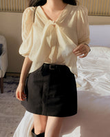 Balin tie blouse
