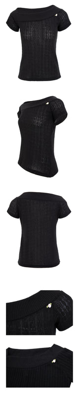 ドルチェTシャツインブラック