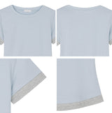 Riden layered crop top