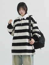 オーセンティックオーバーラグビーTシャツ