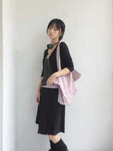 Fringe Button Wrap Skirt