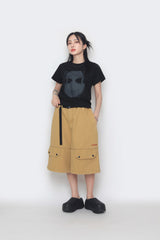 ストーンローカルベルトバミューダパンツ