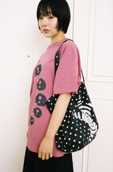 Twister Star Tote Bag - Dot Black