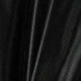 Foreign Glossy Reversible Crop Padding