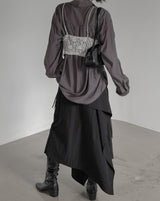 Sia Layered Unbalanced Skirt