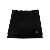 OVERLOCK MINI SKIRT-BLACK