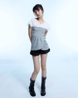 Eyelet 2 - Way Wrap Skirt - Gray