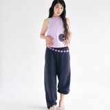 OOoo belt - purple/khaki