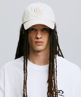 GOTHIC SYMBOL 6-PANEL BALL CAP_BE