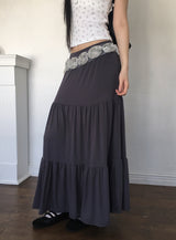 Robon Satin Rose Ribbon Belt