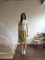 ログヘンリーネックスリーブレストップス (5color)