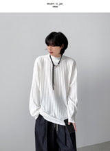 Groove Half Neck Long Sleeve