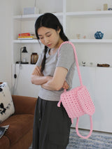 chunky backpack (pink)