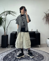 Elder Washed Cargo Bermuda Pants
