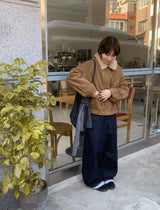 Malbec Raw Denim Wide Brushed Pants