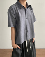 Shore Stripe Short Sleeve Shirt