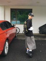 Roin Rivet Nylon Bermuda Pants 3C