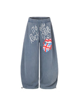 Roxy Graphic Wide Pants