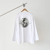 ツキオーバーサイズロングスリーブTシャツ
