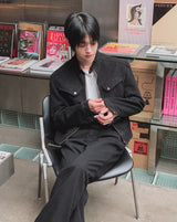 トーベブーツカットコットンパンツ