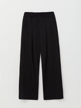 One-tuck wide pants