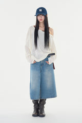 Ithea snap mesh tee