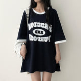 テロカラーオーバーフィット半袖Tシャツ