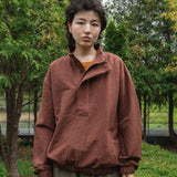 Pullover work shirt / Brick