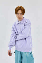 BSRBT SL HALF-ZIP COLLAR SWEATSHIRT