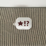 Star Dangdang Dot Burgundy Glossy AirPods Case