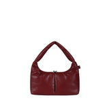 Soft Basket Hobo Bag (S)(burgundy)