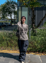 ネイティローエッジバルーンデニムパンツ