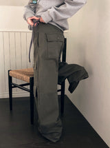 DN Side String Balloon Cargo Pants (2color)