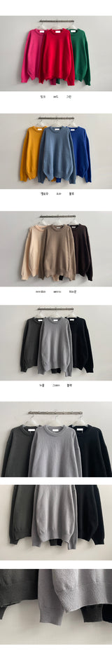 [Unisex!]Fosin Pogeun Round Knitwear
