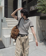 Summer Belted New Cargo Pants
