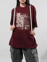 (UNISEX) Denim Rope String Gymsack