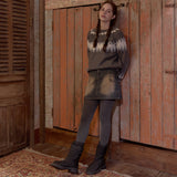  Cartt Padded String Middle Boots(2Colors)_B5557