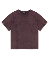 WASHED CURVED TEE